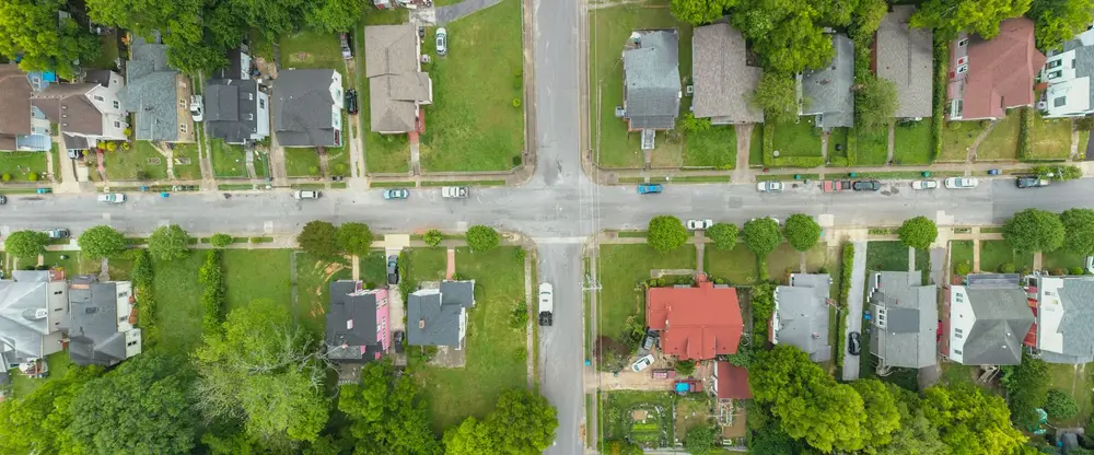 Harbor Row aerial view