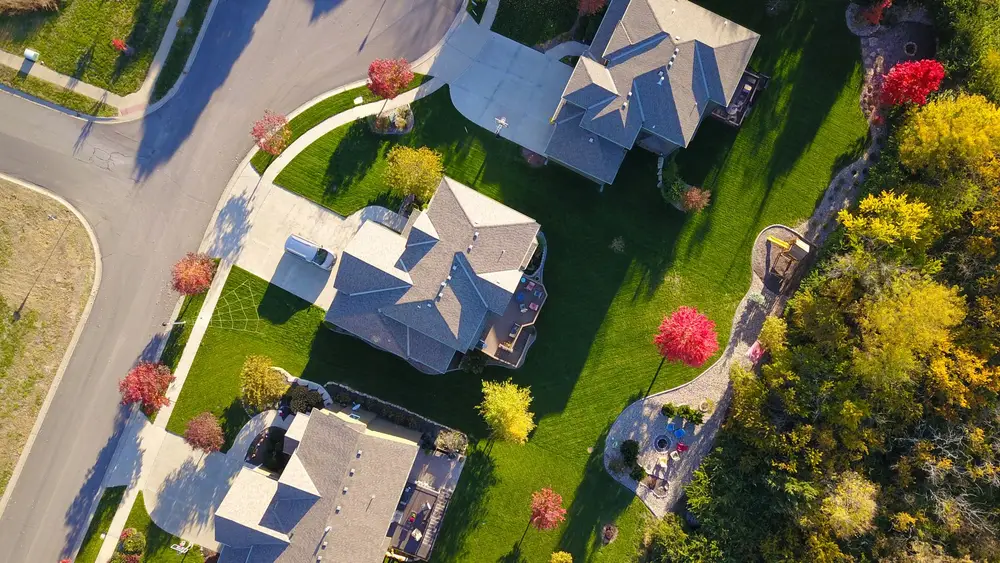 Pine Terrace aerial view